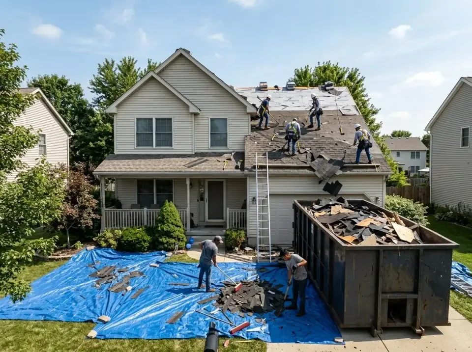 roof-replacement-debris-remova-004 — frequently asked questions, Cheapest Dumpster Rentals in Ossun, LA